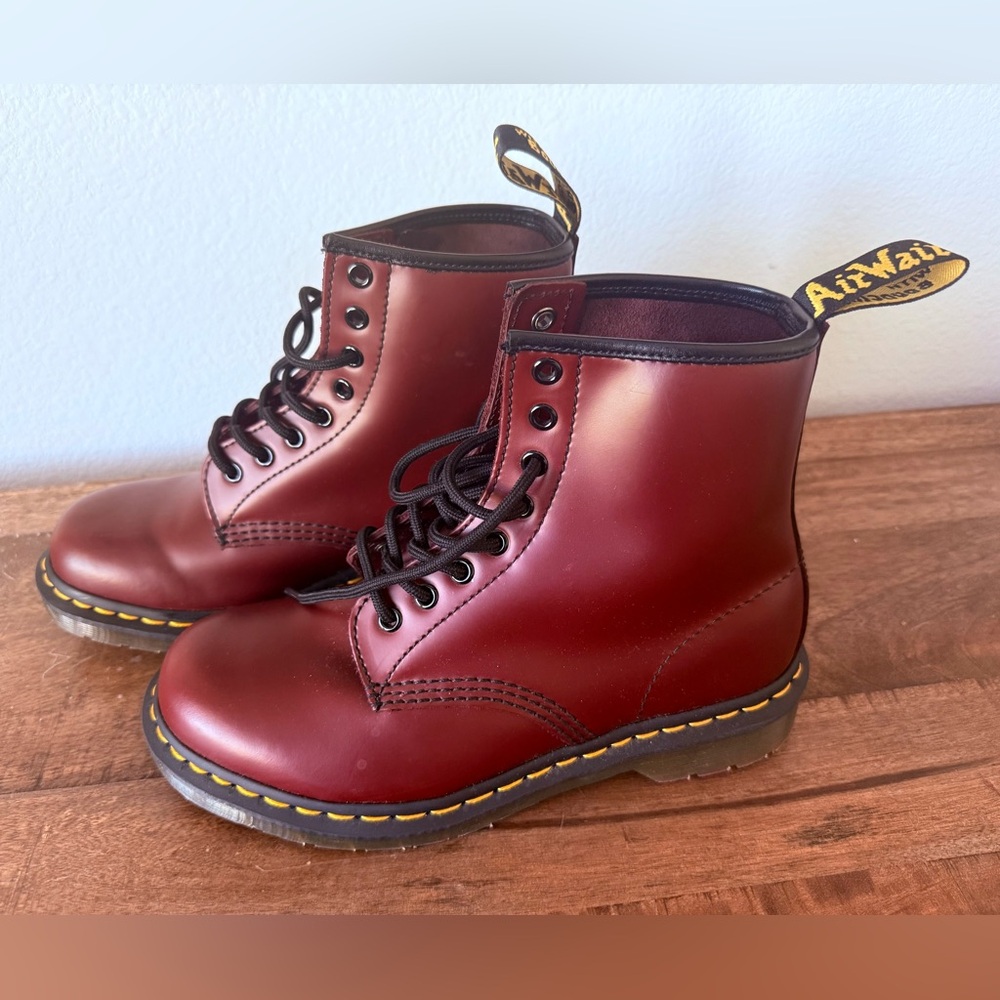 Dr. Martens Shoes in Burgundy